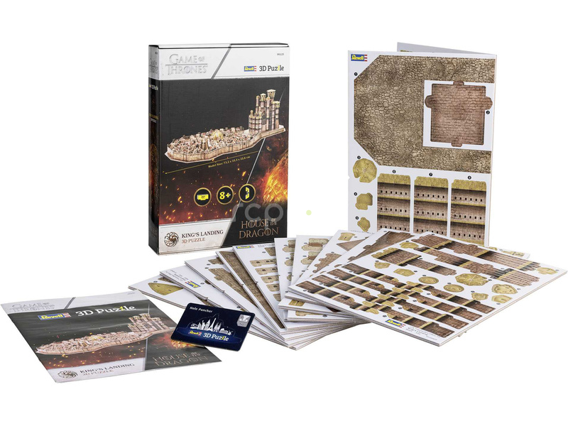 Revell 3D Puzzle - House of the Dragon King's Landing