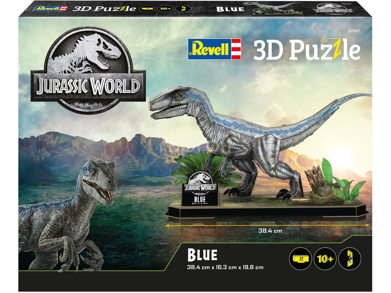 Revell 3D Puzzle - Jurassic World - Blue