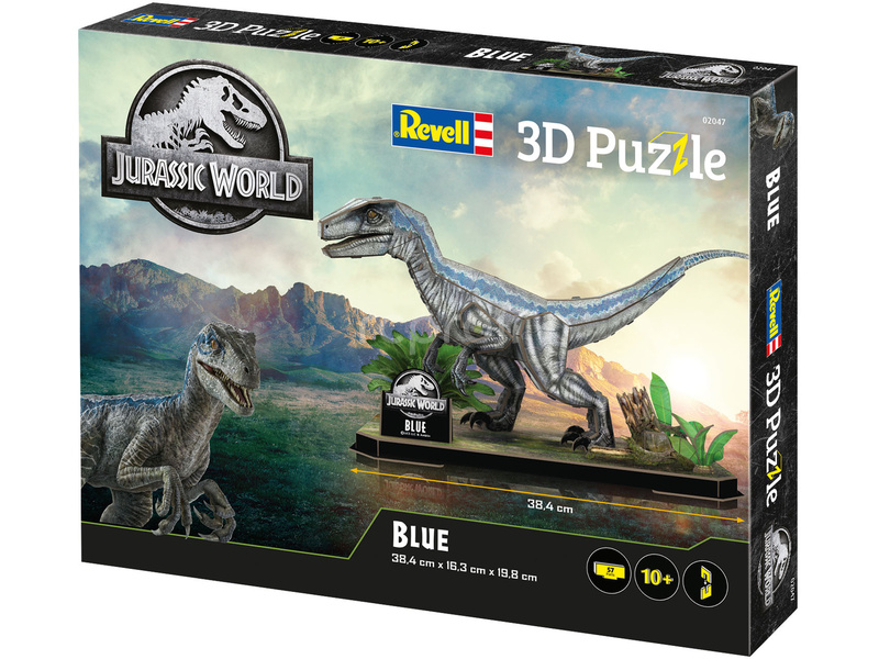 Revell 3D Puzzle - Jurassic World - Blue