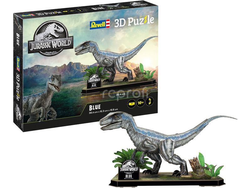 Revell 3D Puzzle - Jurassic World - Blue