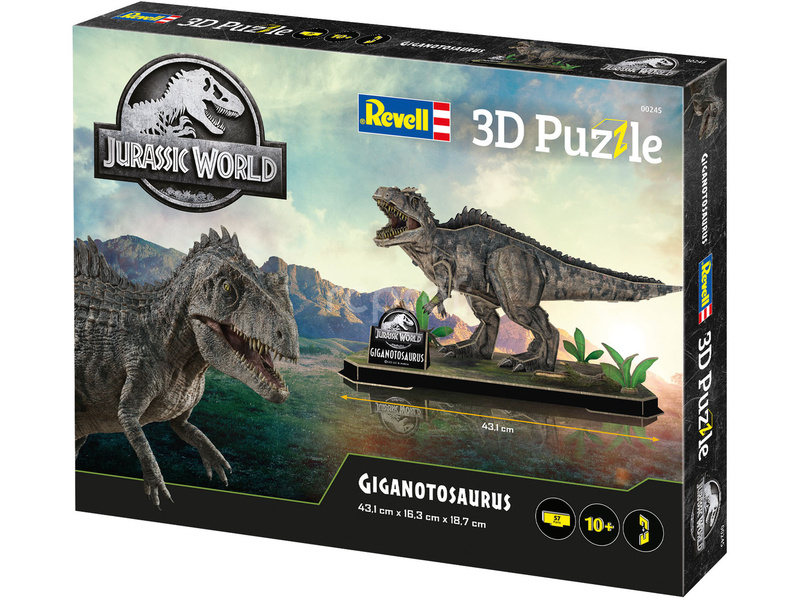 Revell 3D Puzzle - Jurassic World - Gigantosaurus
