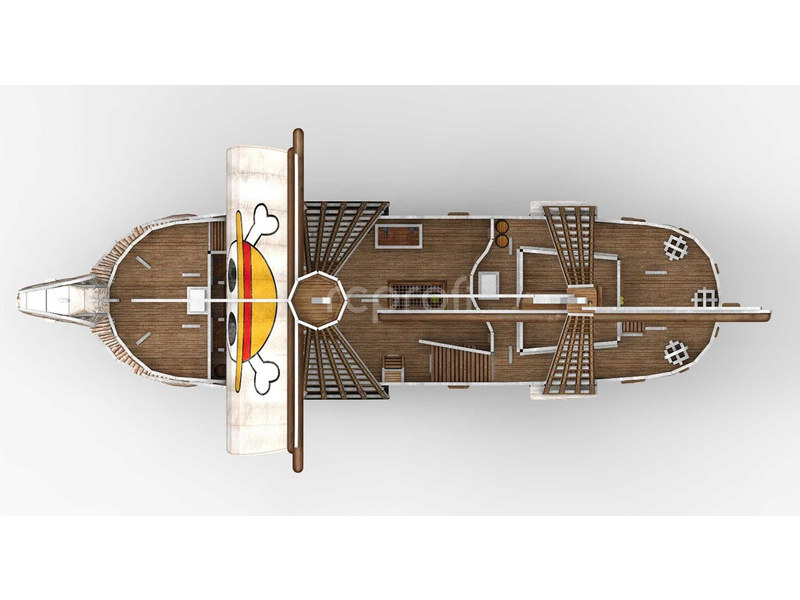 Revell 3D Puzzle - One Piece Flying Lamb/ Going Merry
