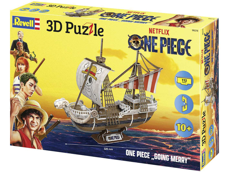 Revell 3D Puzzle - One Piece Flying Lamb/ Going Merry