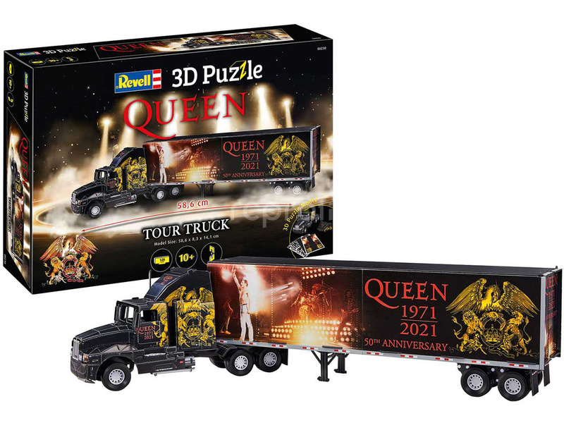 Revell 3D Puzzle - QUEEN Tour Truck 50. výročí