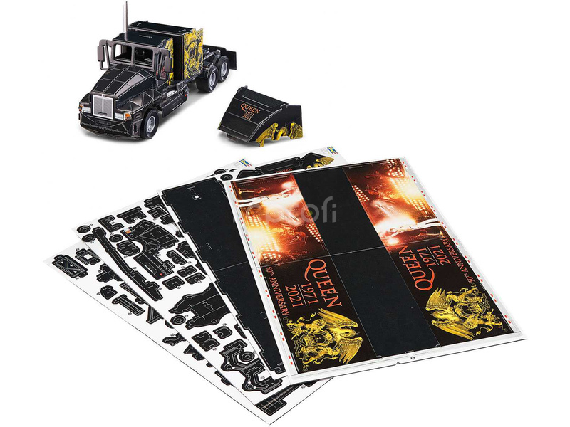 Revell 3D Puzzle - QUEEN Tour Truck 50. výročí
