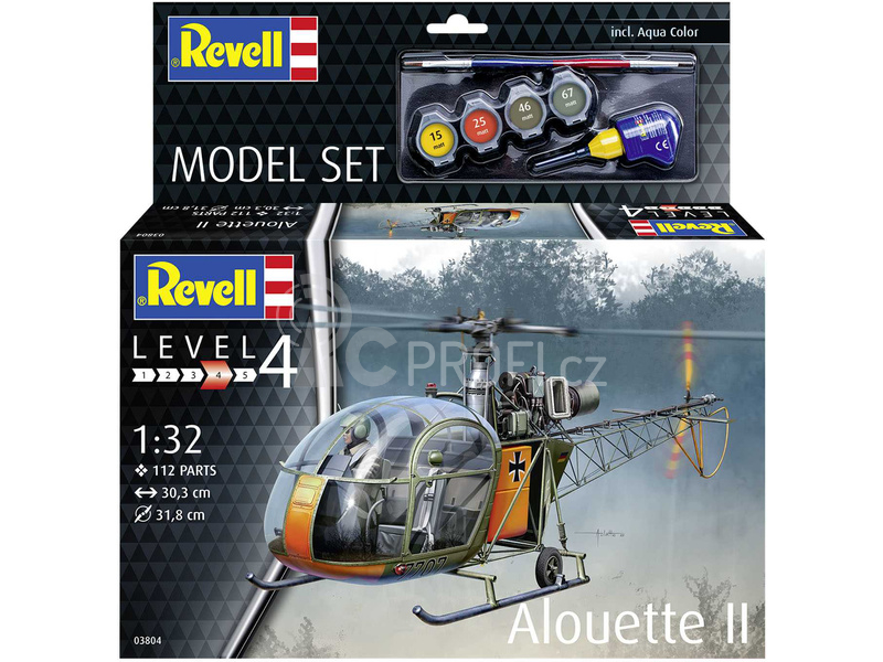 Revell Aérospatiale Alouette II (1:32) (sada)