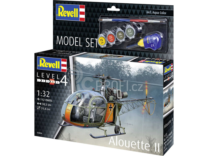 Revell Aérospatiale Alouette II (1:32) (sada)