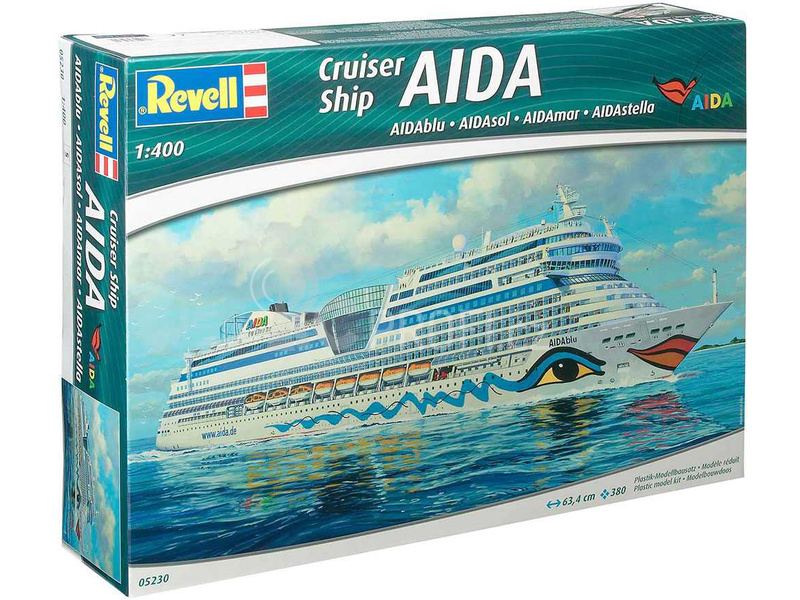 Revell AIDAblu, sol, mar, stella 1:400