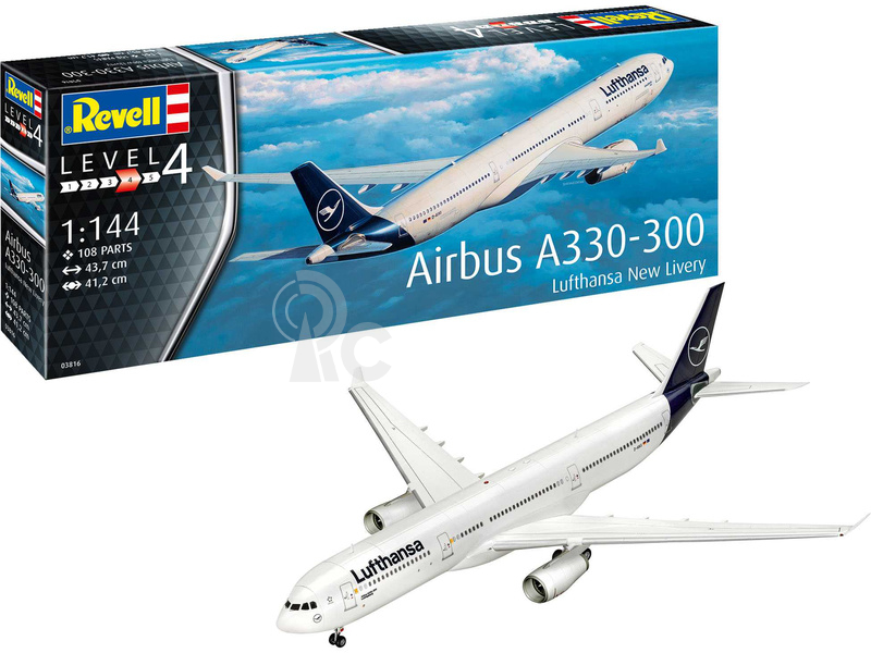 Revell Airbus A330-300 Lufthansa New Livery (1:144)