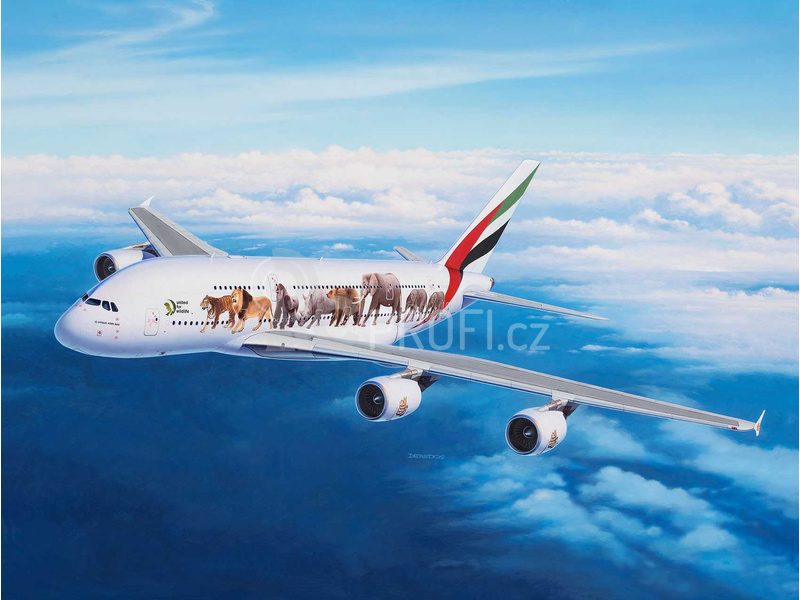 Revell Airbus A380-800 Emirates Wild Life (1:144)