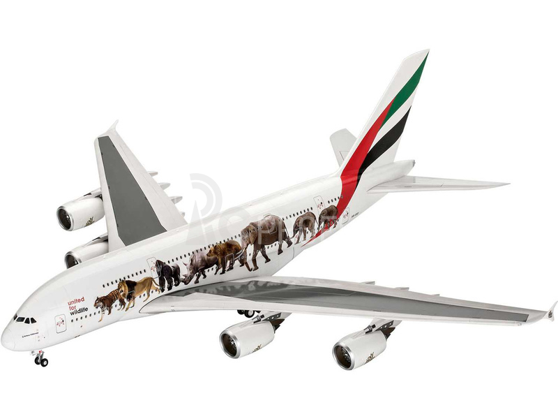 Revell Airbus A380-800 Emirates Wild Life (1:144)