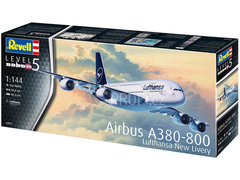 Revell Airbus A380-800 Lufthansa New Livery (1:144)