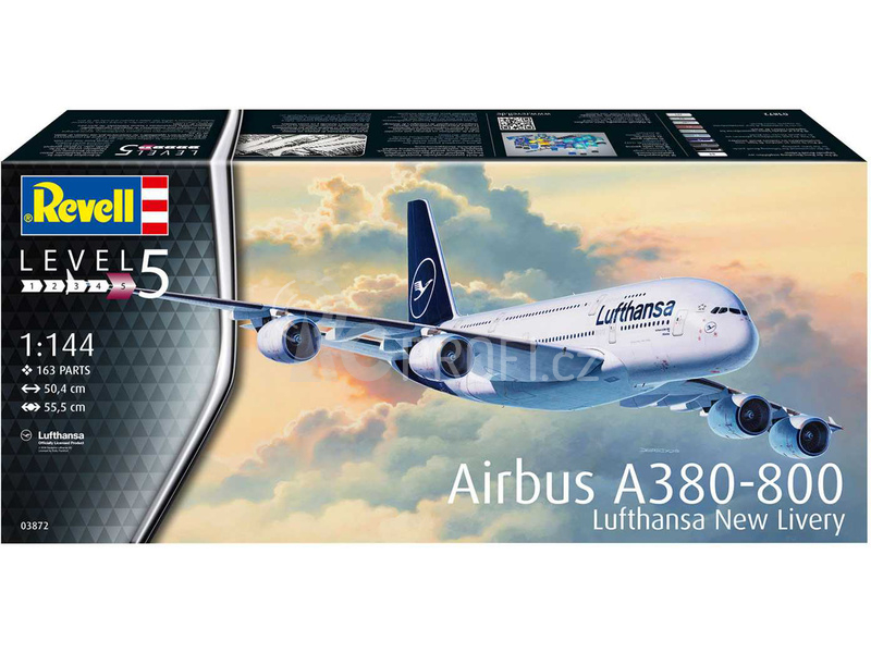 Revell Airbus A380-800 Lufthansa New Livery (1:144)