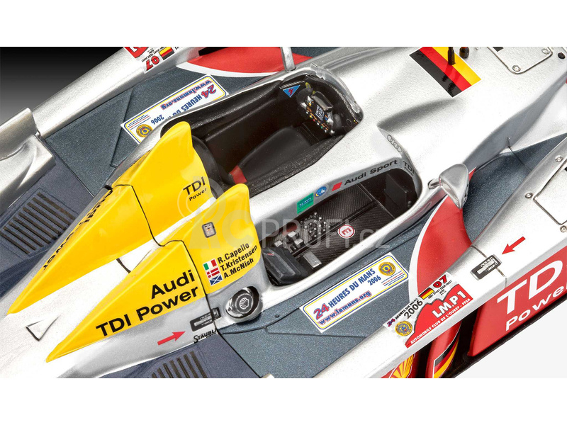 Revell Audi R10 TDI, 3D Puzzle (LeMans Racetrack) (1:24) (giftset)