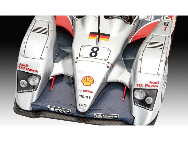 Revell Audi R10 TDI, 3D Puzzle (LeMans Racetrack) (1:24) (giftset)