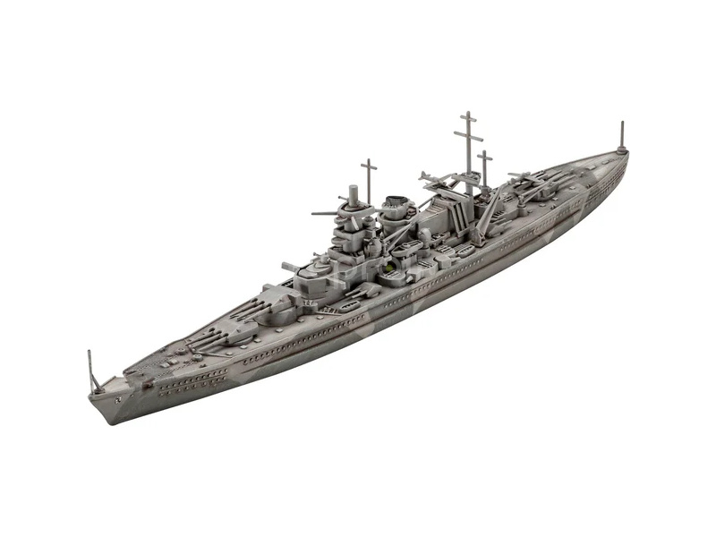 Revell Battleship Gneisenau (1:1200) (starter set)