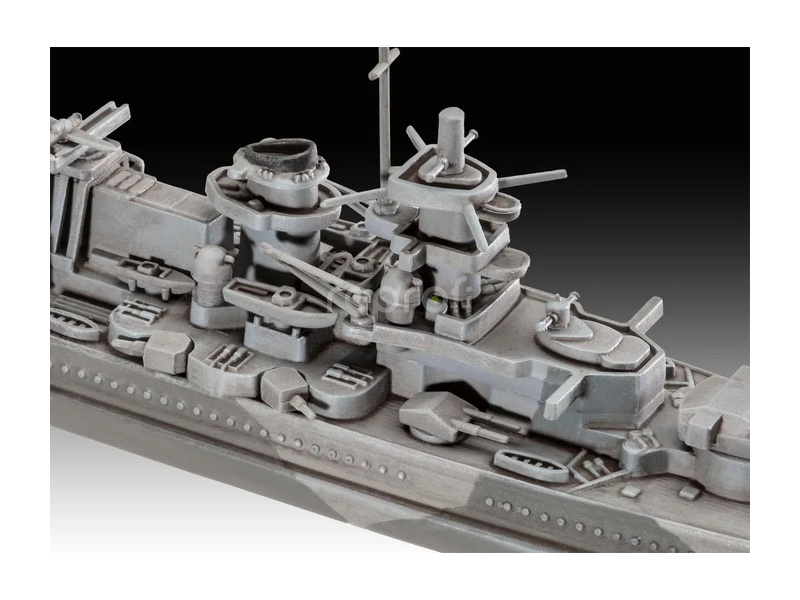 Revell Battleship Gneisenau (1:1200) (starter set)