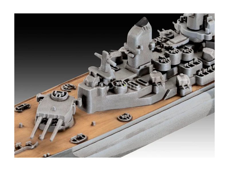 Revell Battleship USS New Jersey (1:1200) (starter set)