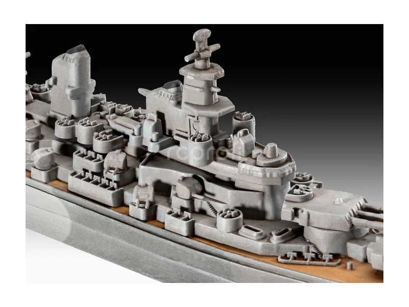 Revell Battleship USS New Jersey (1:1200) (starter set)