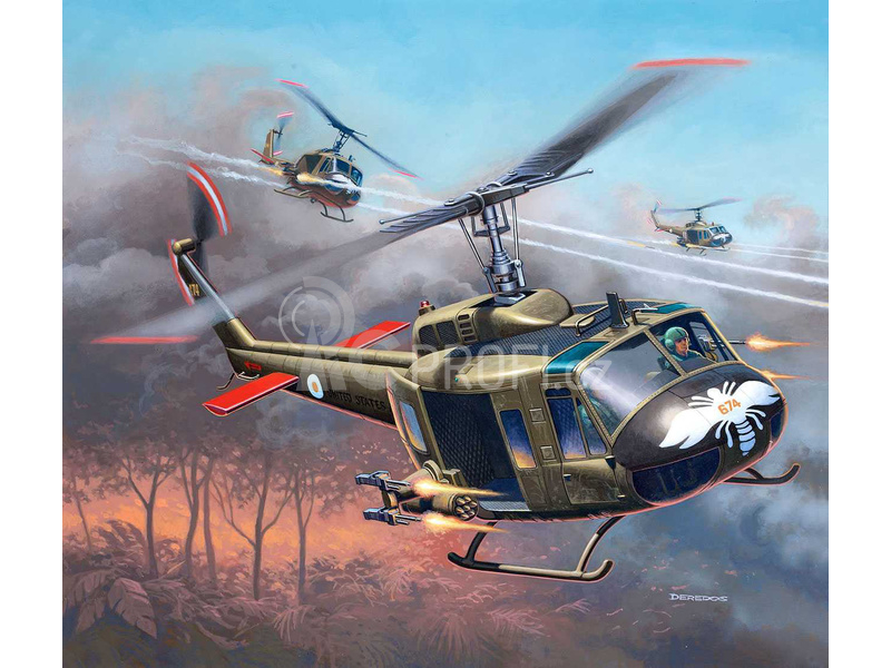 Revell Bell UH-1H Gunship (1:100)