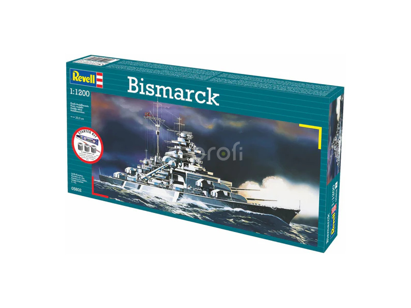 Revell Bismarck (1:1200) (starter set)