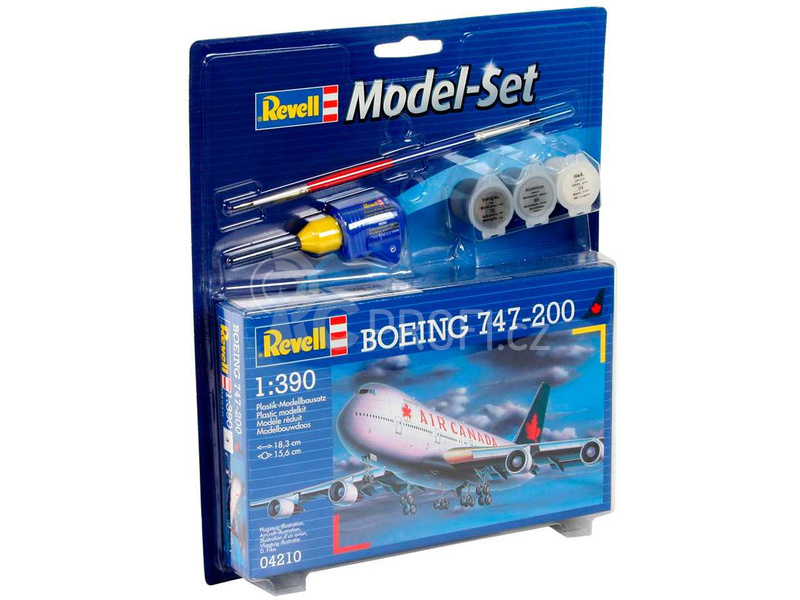 Revell Boeing 747-200 (1:390) sada