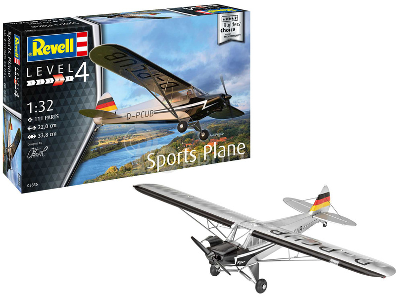 Revell Builders Choice Sports Plane (1:32) (sada)