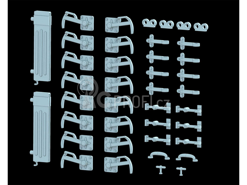 Revell Büssing 8000 S 13 s vlečkou Platinum Edition (1:24) (Giftset)