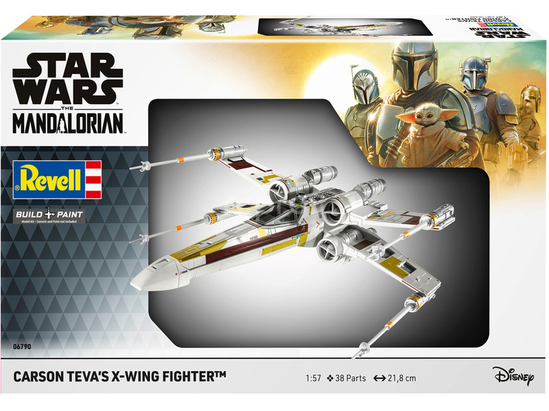 Revell Carson Teva's X-Wing Fighter: The Mandalorian (1:57)