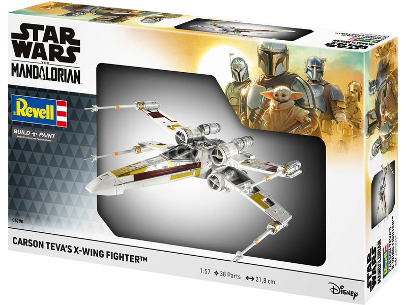 Revell Carson Teva's X-Wing Fighter: The Mandalorian (1:57)
