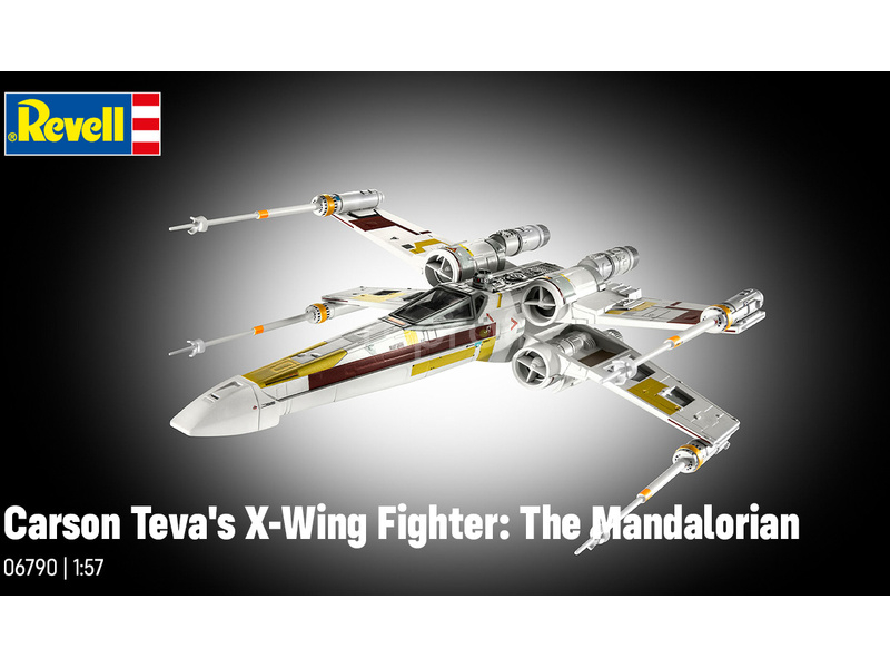 Revell Carson Teva's X-Wing Fighter: The Mandalorian (1:57)