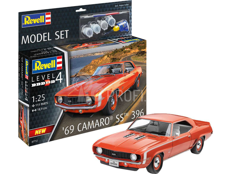 Revell Chevrolet Camaro SS 1969 (1:25) (sada)