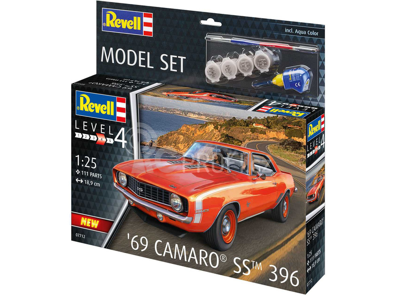 Revell Chevrolet Camaro SS 1969 (1:25) (sada)