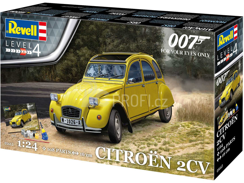 Revell Citroen 2 CV - Jen pro tvé oči (1:24) (Giftset)