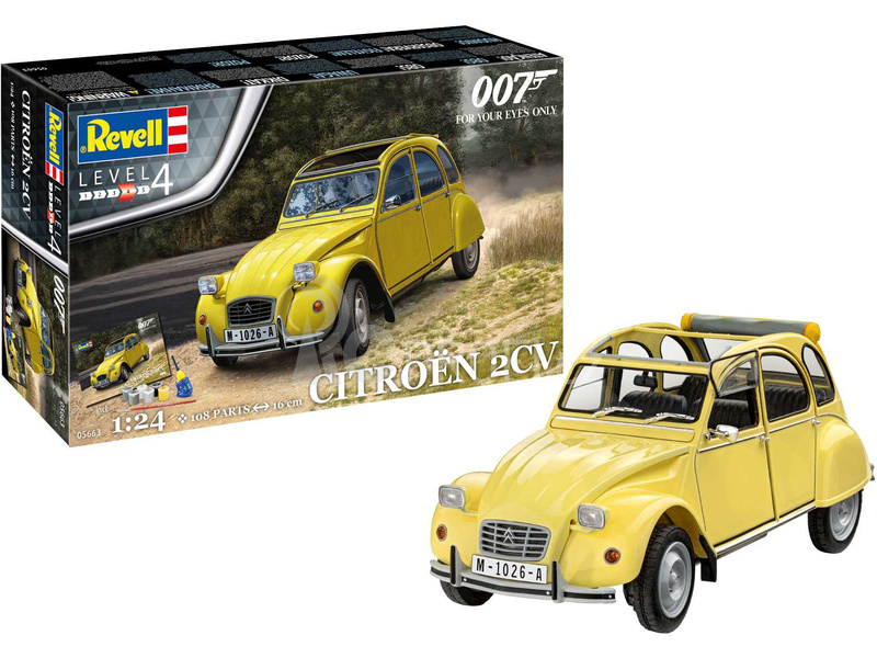 Revell Citroen 2 CV - Jen pro tvé oči (1:24) (Giftset)