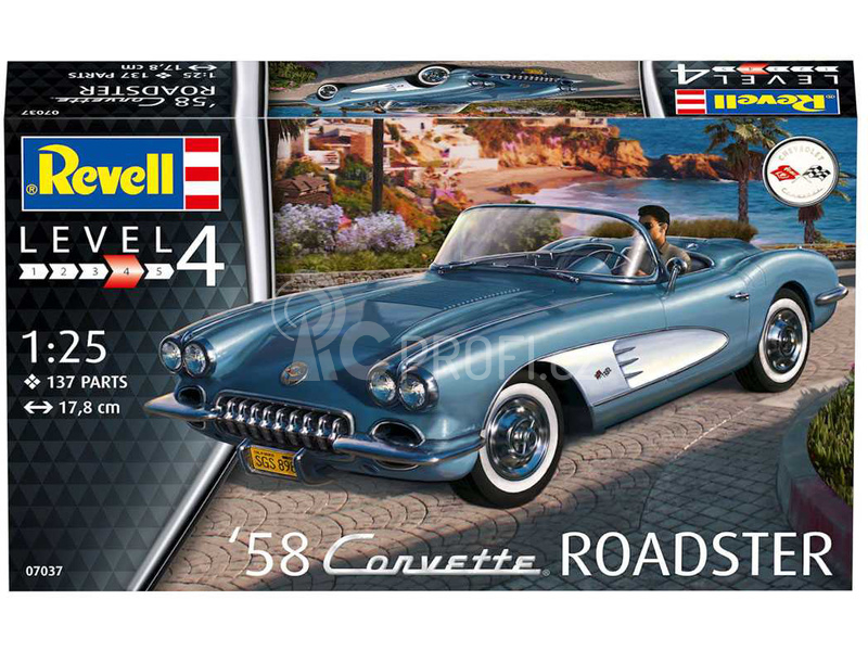 Revell Corvette Roadster 1958 (1:25)