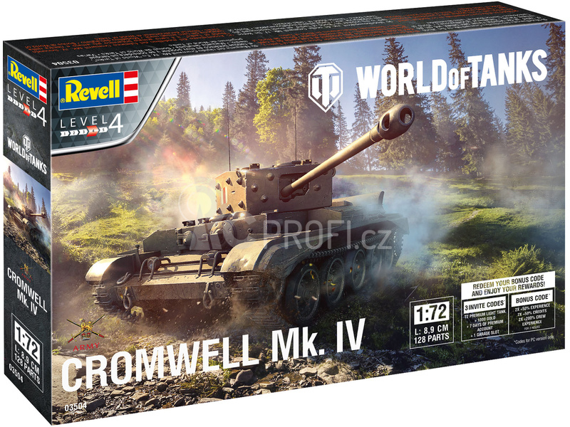 Revell Cromwell Mk. IV (1:72) (World of Tanks)