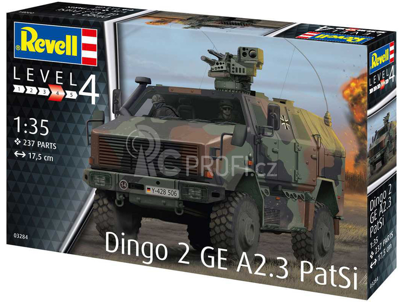 Revell Dingo 2 GE A2.3 PatSi (1:35)