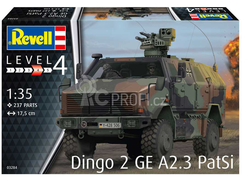 Revell Dingo 2 GE A2.3 PatSi (1:35)