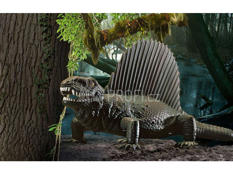 Revell dinosaurus Dimetrodon 1:13 giftset