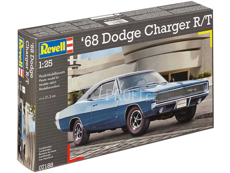 Revell Dodge Charger R/T 1968 (1:25)