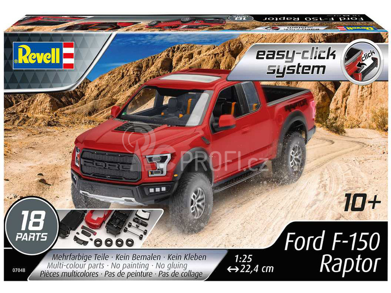 Revell EasyClick Ford F-150 Raptor 2017 (1:25)