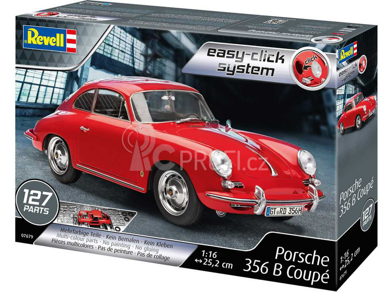 Revell EasyClick Porsche 356 B Coupe (1:16)