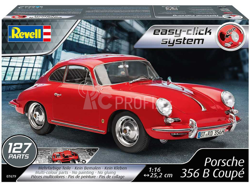 Revell EasyClick Porsche 356 B Coupe (1:16)