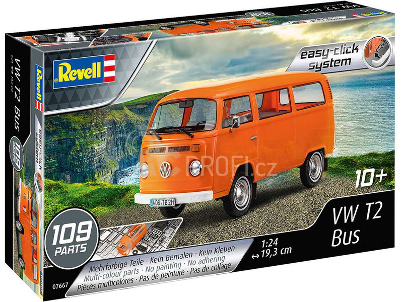 Revell EasyClick - Volkswagen T2 Bus (1:24)