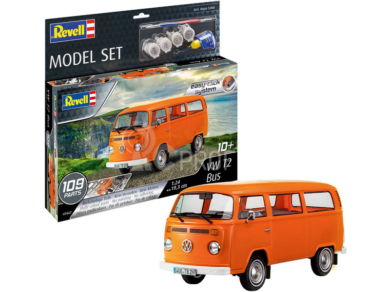 Revell EasyClick Volkswagen T2 Bus (1:24) (sada)