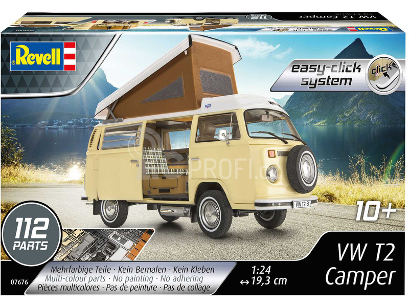 Revell EasyClick - Volkswagen T2 Camper (1:24)