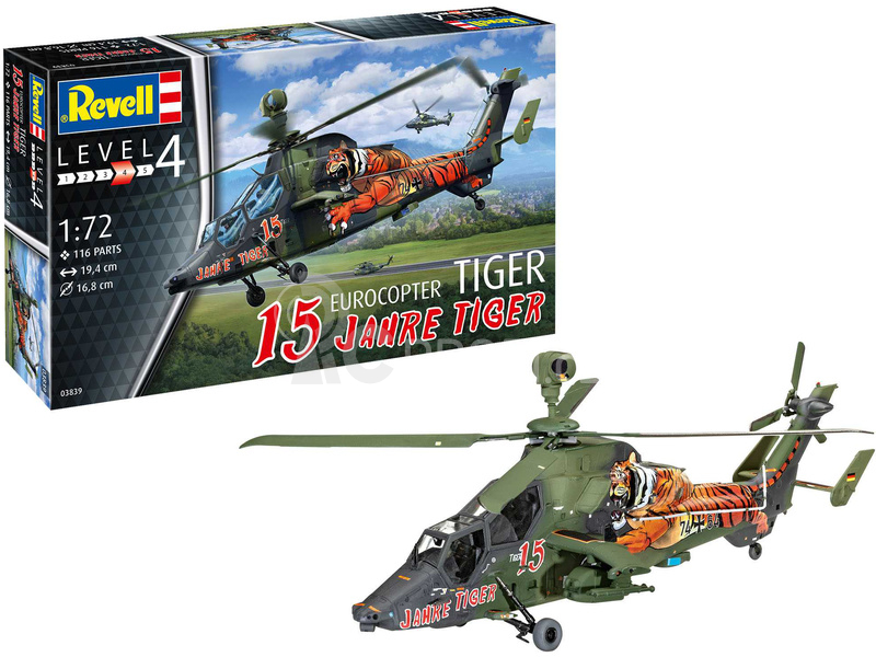 Revell Eurocopter Tiger 15. výročí (1:72) (sada)