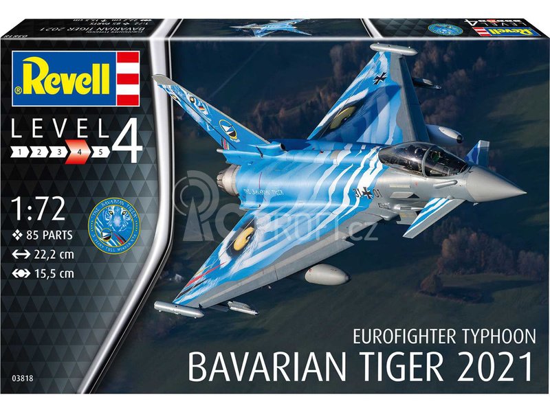 Revell Eurofighter Typhoon Bavarian Tiger 2021 (1:72)