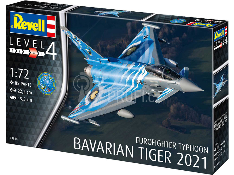 Revell Eurofighter Typhoon Bavarian Tiger 2021 (1:72)